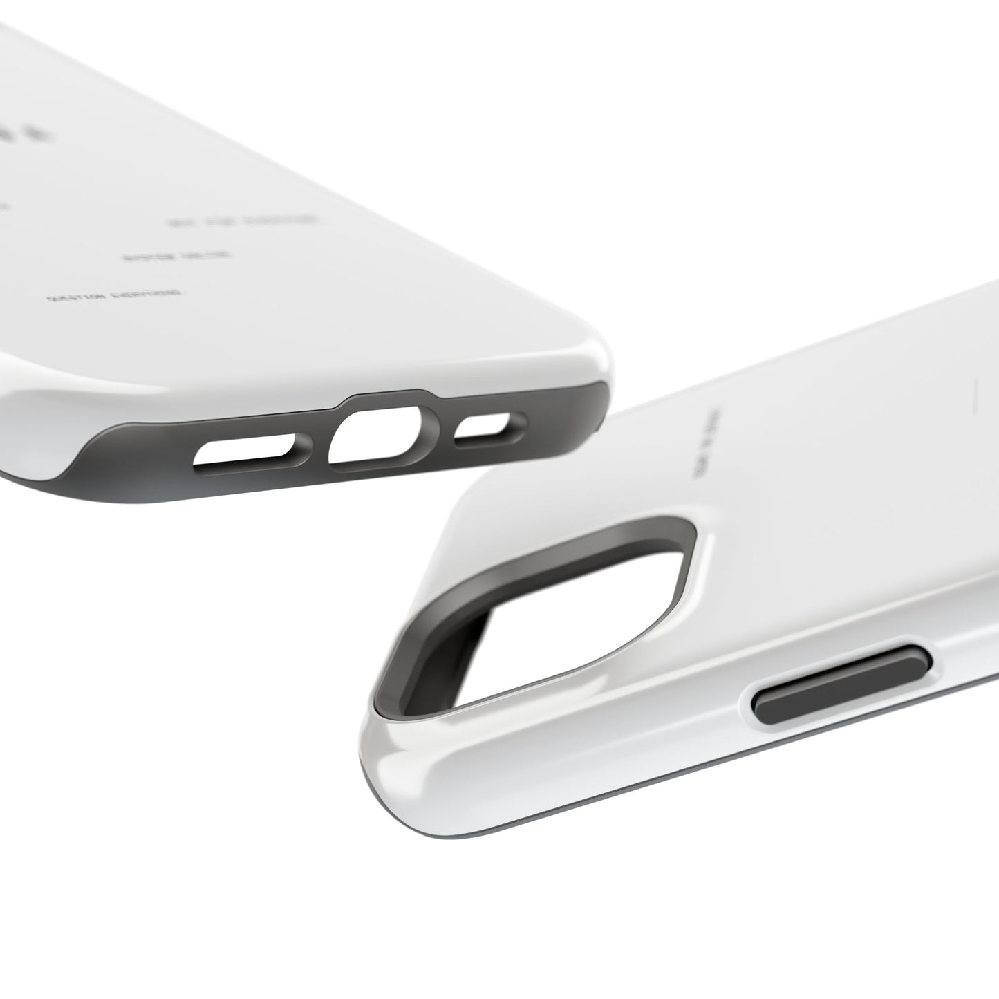 Minimalist Magnetic Impact-Resistant Phone Case — NIVA Text Design