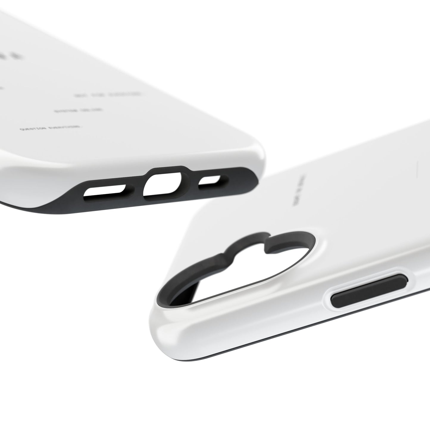 Minimalist Magnetic Impact-Resistant Phone Case — NIVA Text Design