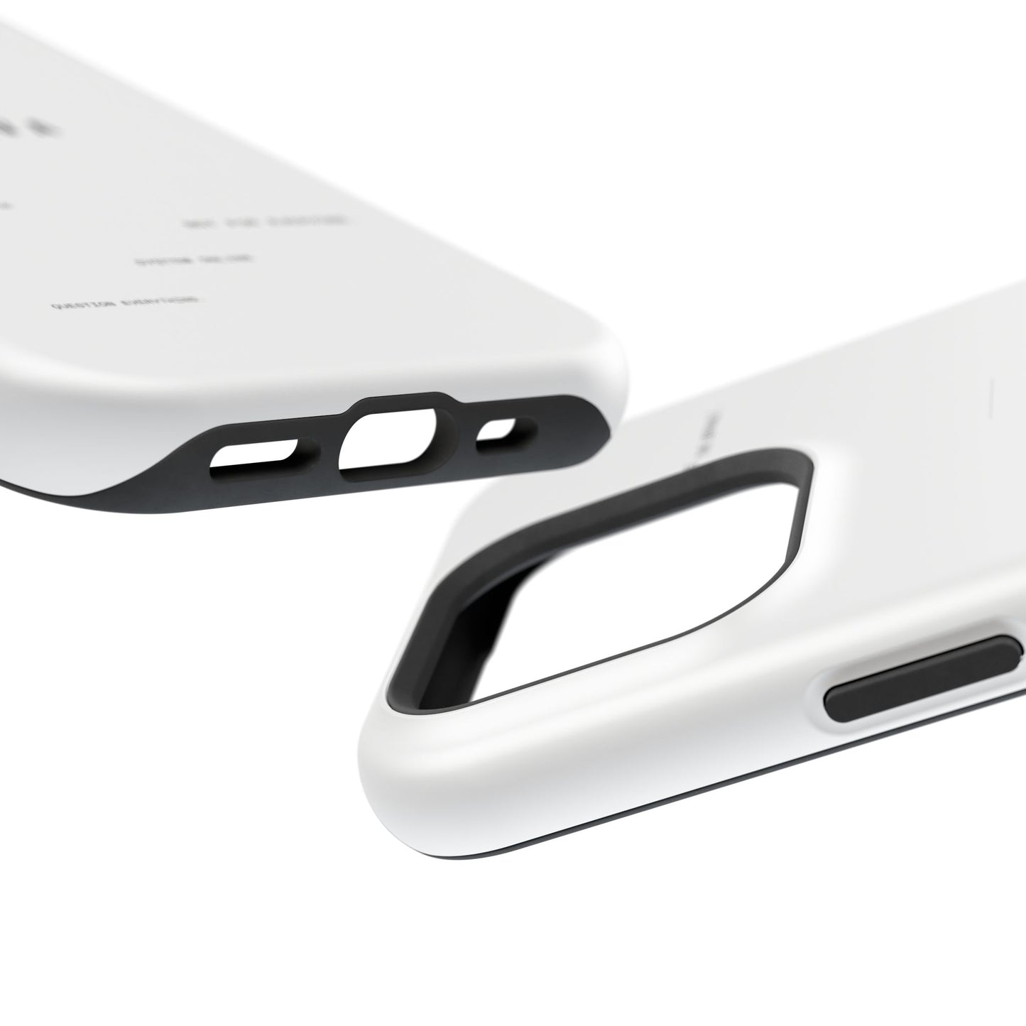 Minimalist Magnetic Impact-Resistant Phone Case — NIVA Text Design