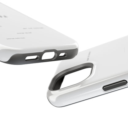 Minimalist Magnetic Impact-Resistant Phone Case — NIVA Text Design