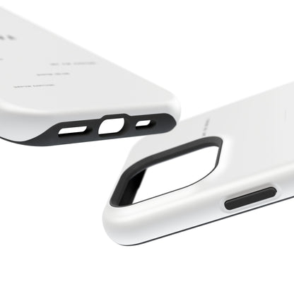 Minimalist Magnetic Impact-Resistant Phone Case — NIVA Text Design