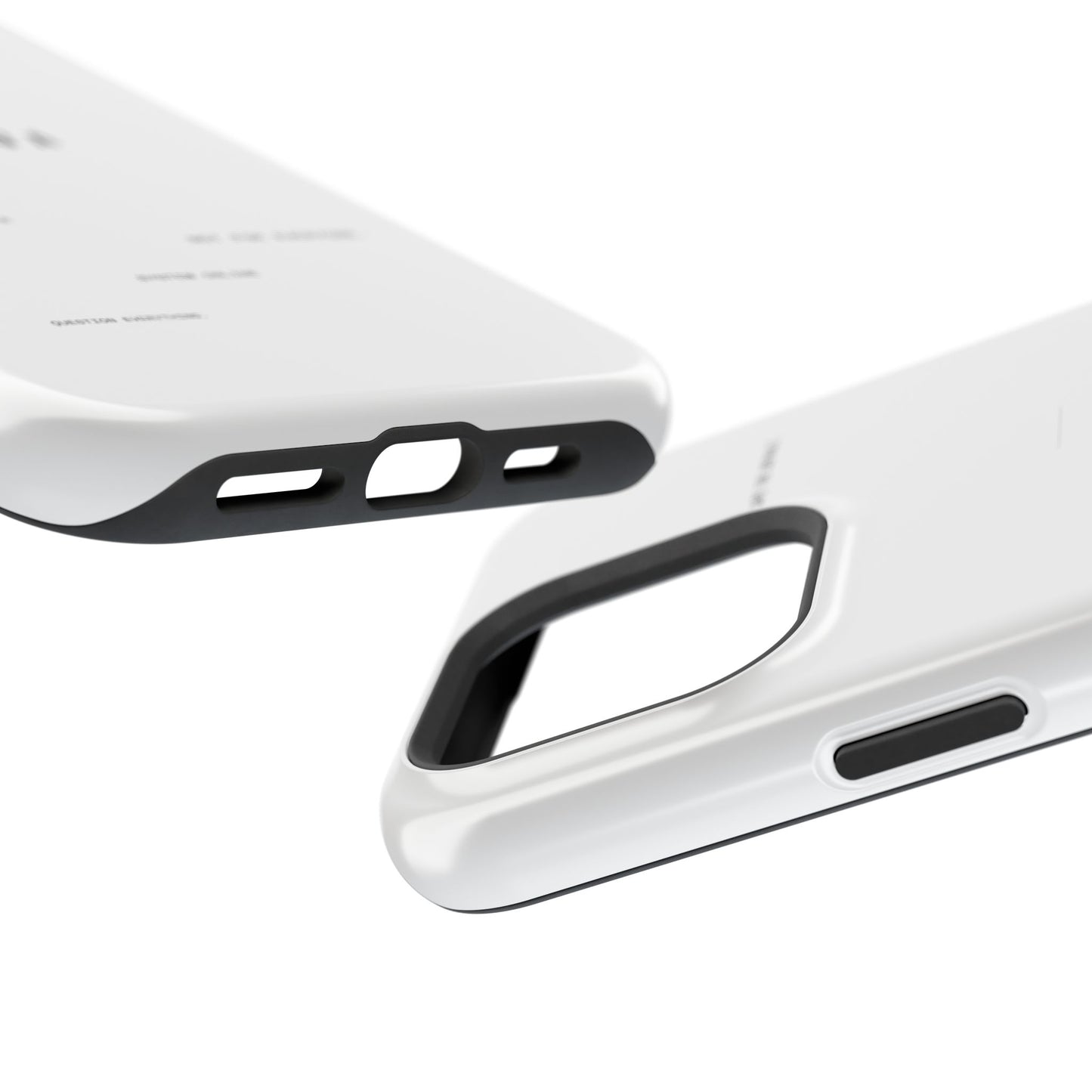 Minimalist Magnetic Impact-Resistant Phone Case — NIVA Text Design