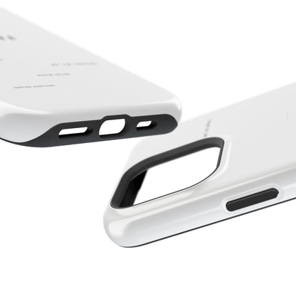Minimalist Magnetic Impact-Resistant Phone Case — NIVA Text Design