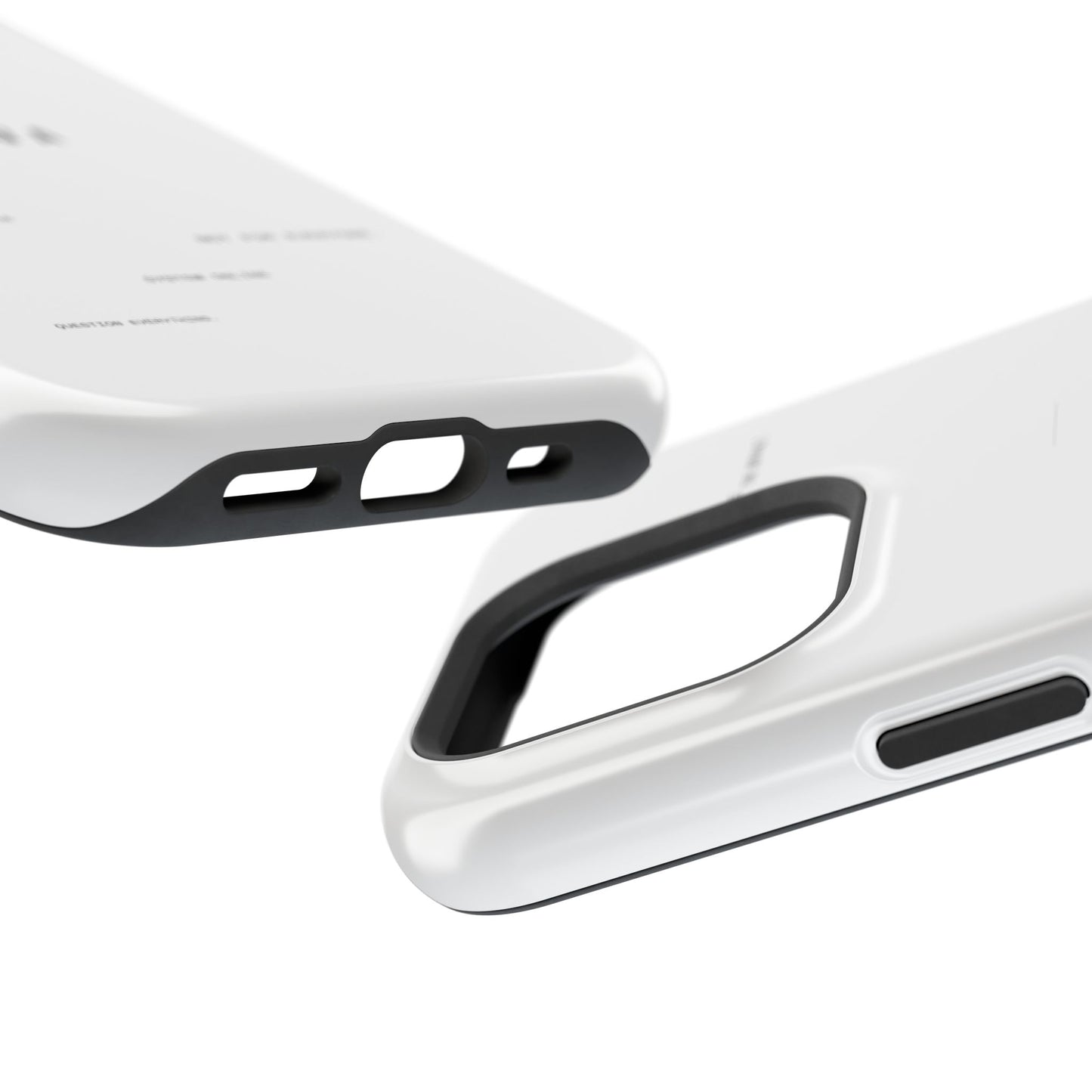 Minimalist Magnetic Impact-Resistant Phone Case — NIVA Text Design