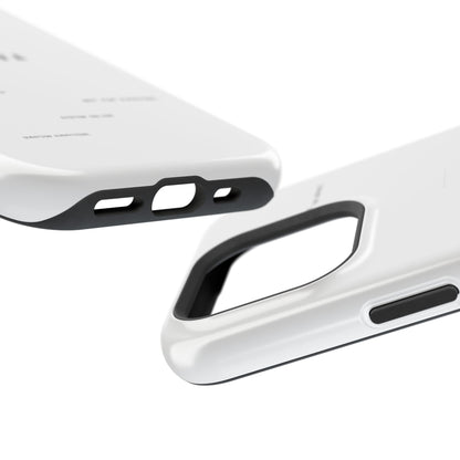 Minimalist Magnetic Impact-Resistant Phone Case — NIVA Text Design