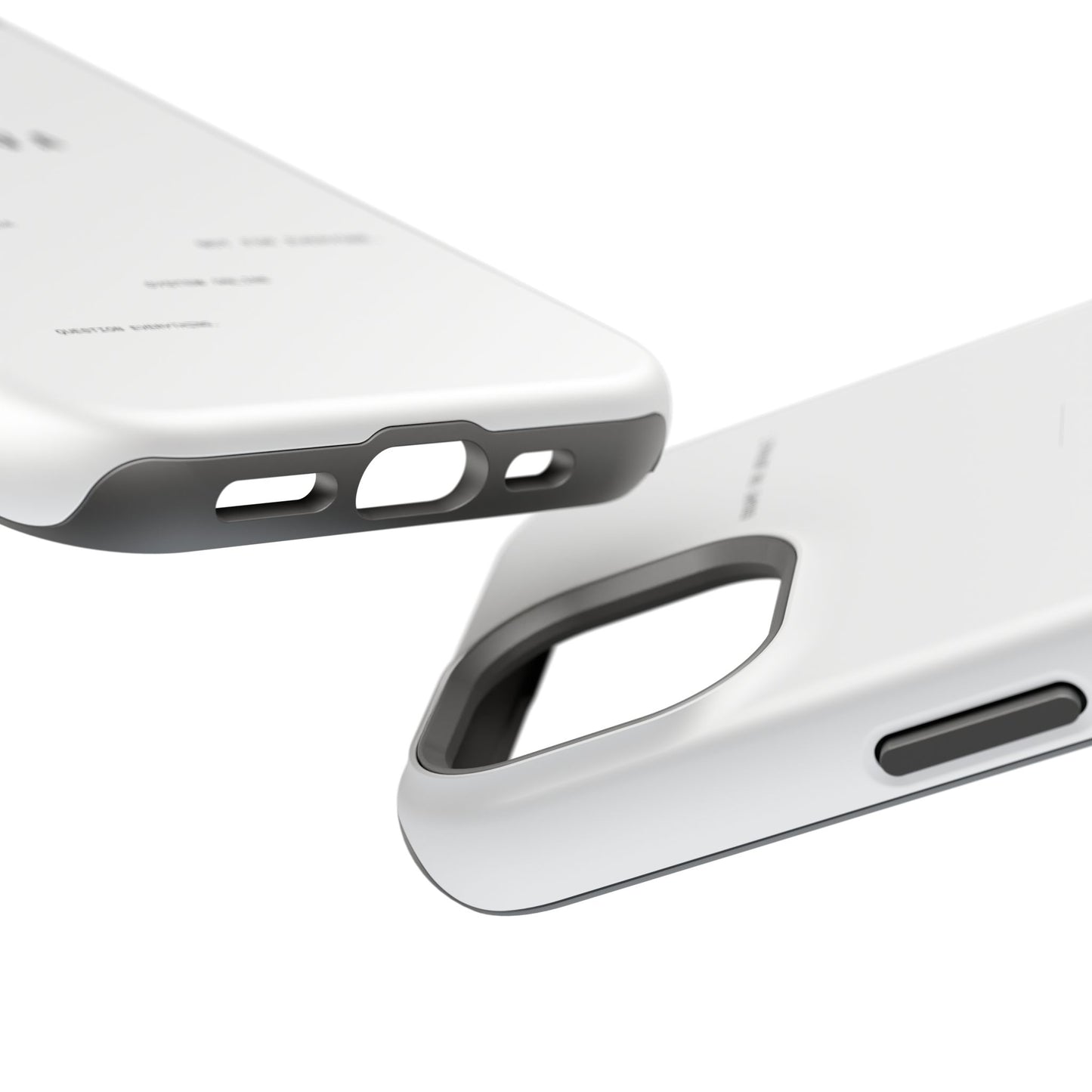 Minimalist Magnetic Impact-Resistant Phone Case — NIVA Text Design