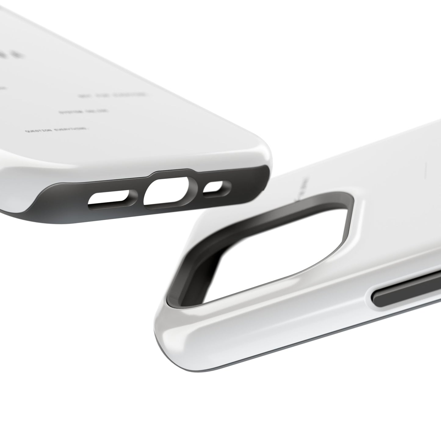 Minimalist Magnetic Impact-Resistant Phone Case — NIVA Text Design