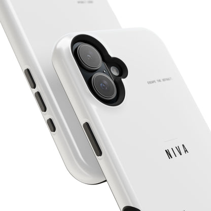Minimalist Magnetic Impact-Resistant Phone Case — NIVA Text Design