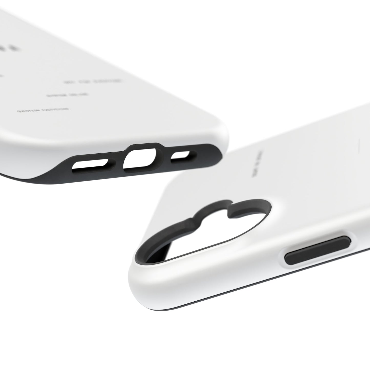 Minimalist Magnetic Impact-Resistant Phone Case — NIVA Text Design